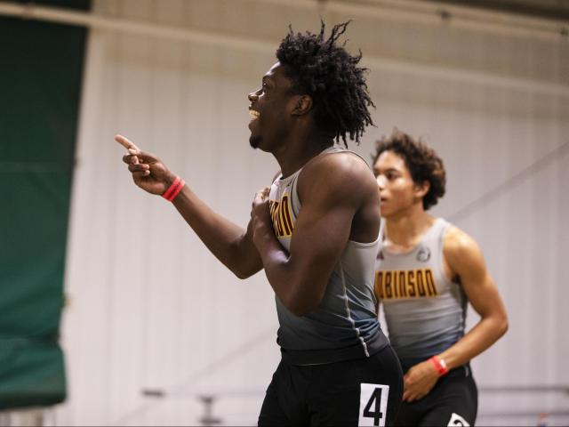Cameron Tucker Breaks NCHSAA Boys Indoor 300m Record